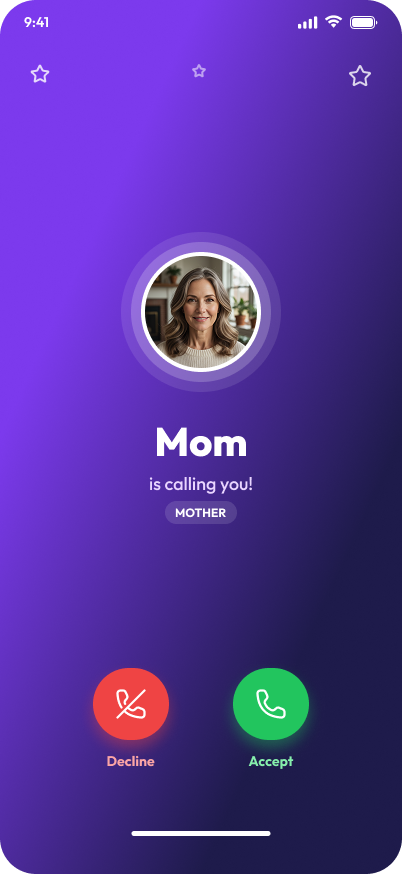 Incoming Video Call