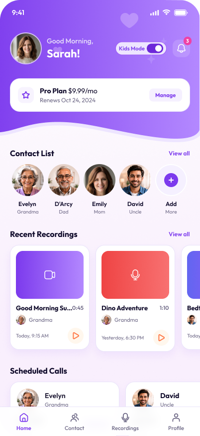 Parent Dashboard