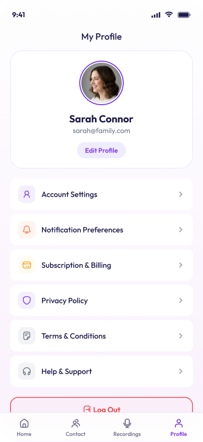 Parent Settings