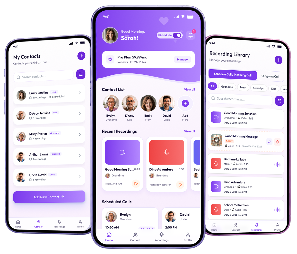 Parent Dashboard Screen