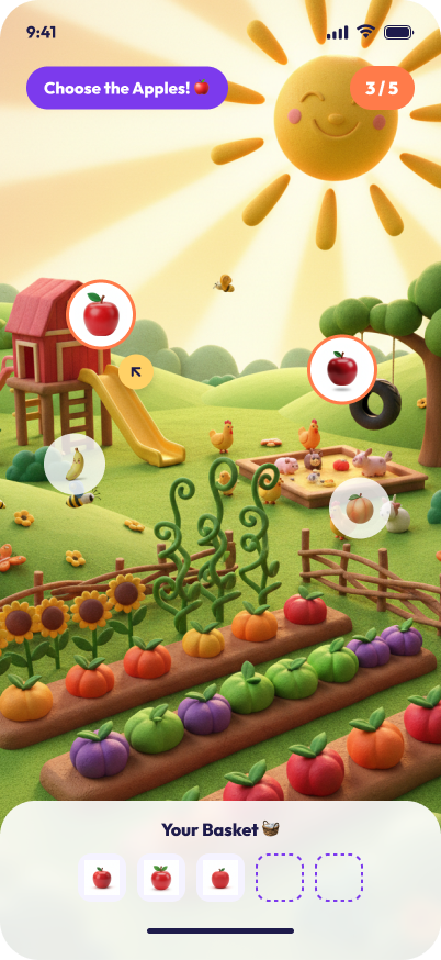 Apple Counting Game